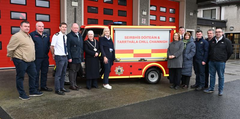 Kilkenny Fire Service break new ground as they unveil brand new vehicle 