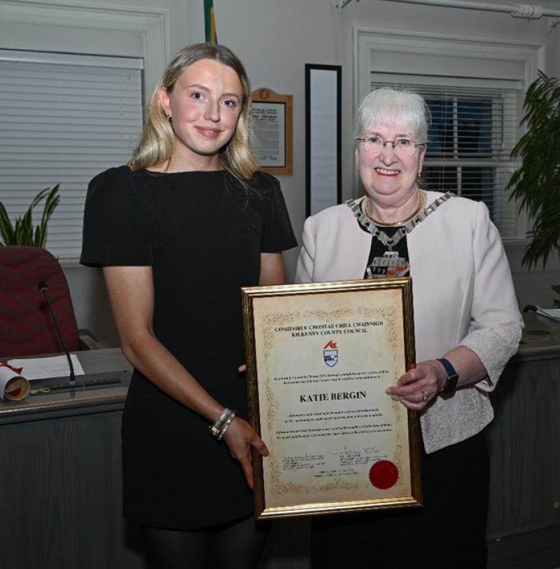 'Incredibly proud' - Kilkenny athlete recognised after year of remarkable success