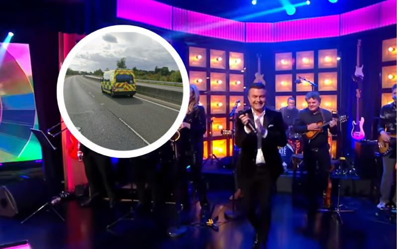 Well-known Irish singer reveals morning symptom hours before heart attack in car