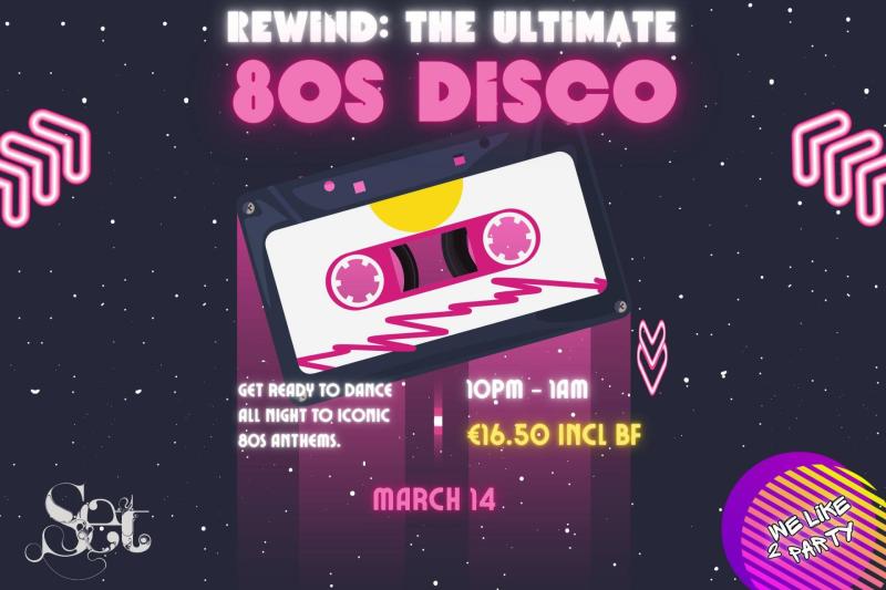Get ready Kilkenny - The Ultimate 80s Disco is landing!