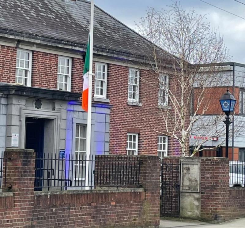'Fitting tribute' sees Irish flag flown at half mast at Kilkenny Garda Station