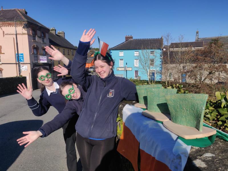 Shamrock-tastic! Kilkenny school designs amazing St Patrick's Day Parade trophies