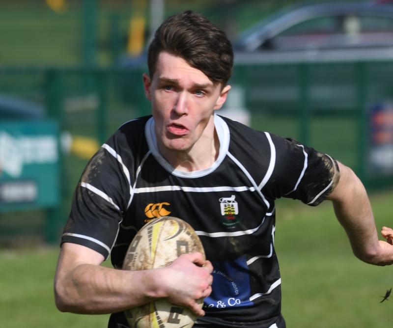 Kilkenny Under 18's run in the tries during cup win over Dundalk
