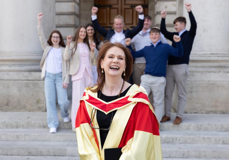  'Powerhouse' Kilkenny mother-of-six graduates from Trinity with PhD