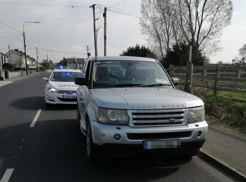 Gardaí intercept and seize jeep in Kilkenny