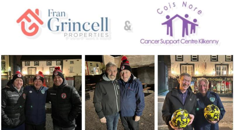 Fran's kick-a-thon hits €10,000 for Cois Nore, Kilkenny - please support!