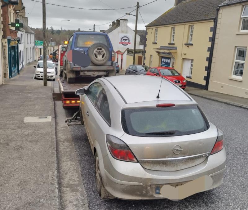 Two cars seized in Kilkenny for a 'full house' of offences