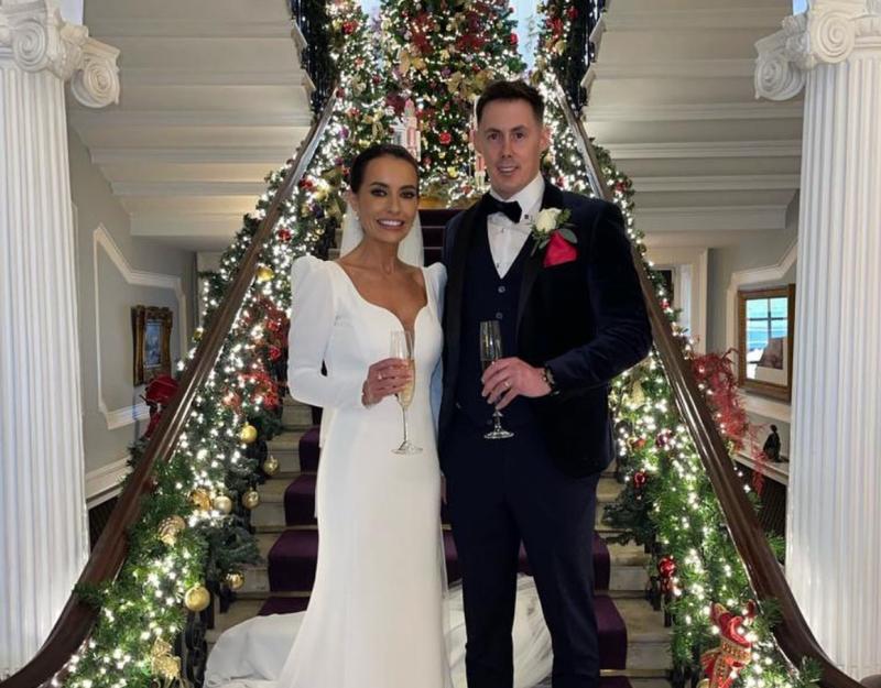 Kilkenny GAA star Richie Reid and partner Sabrina tie the knot at fabulous winter wedding