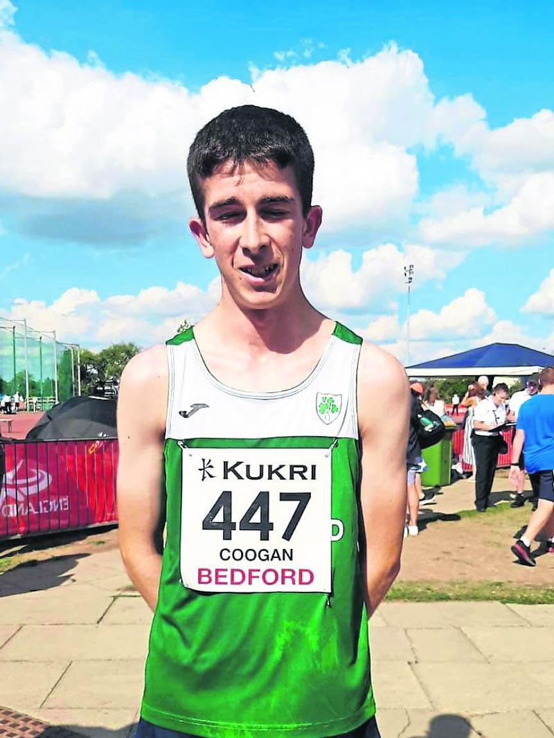 Athletics-Billy Coogan strikes gold in Bedford