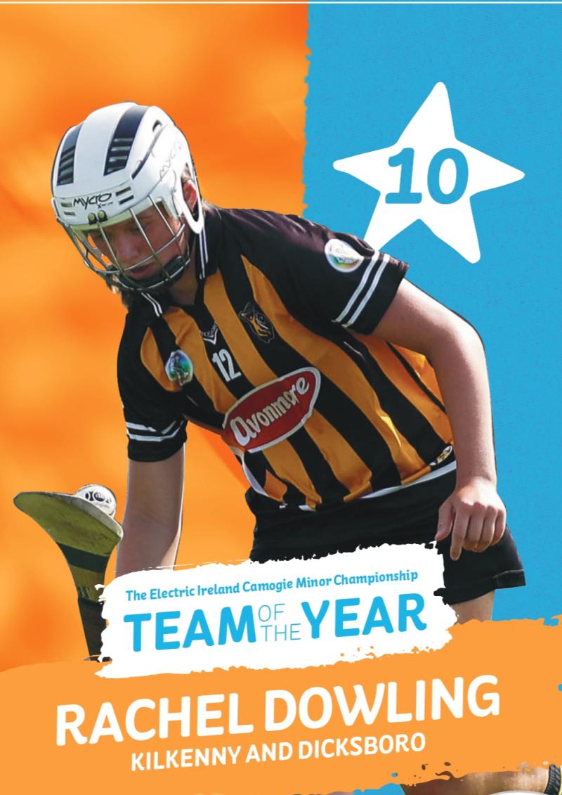 Dicksboro star named on Minor Camogie team of the year