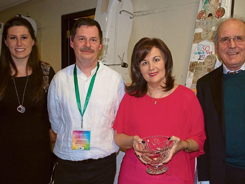 Our Gina receives award for service to music and Kilkenny