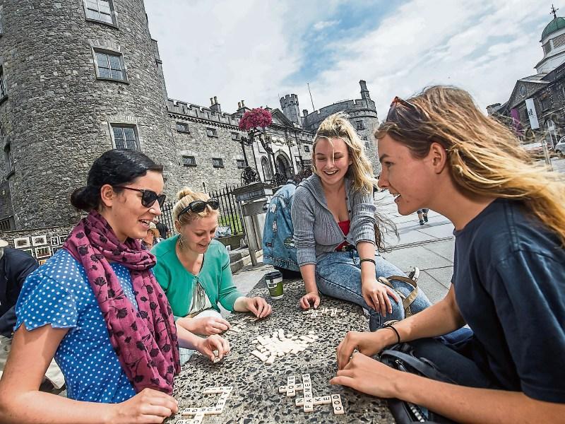 Dream of outdoor board games on The Parade becomes a reality