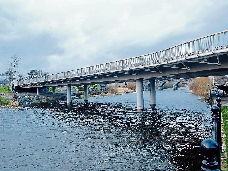 The new bridge over the Nore.