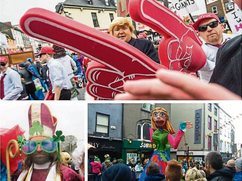 Trump takes no prisoners, St Patrick unfazed as parade rolls through Kilkenny City