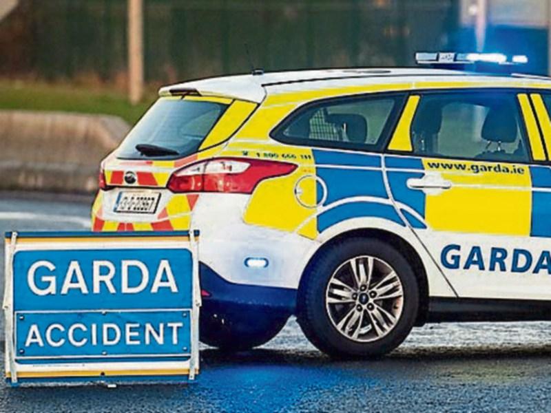 Emergency services at the scene of collision on Kilkenny border