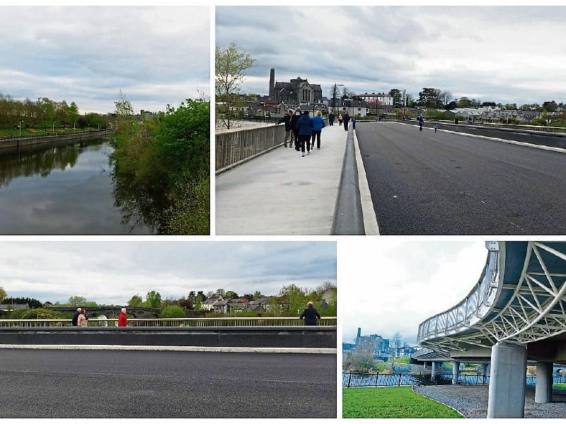 'Streets of Kilkenny' over the new bridge draws a crowd