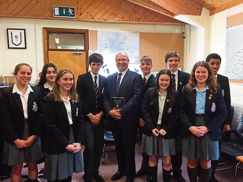 Kilkenny College says 'bienvenue', Mr Ambassador