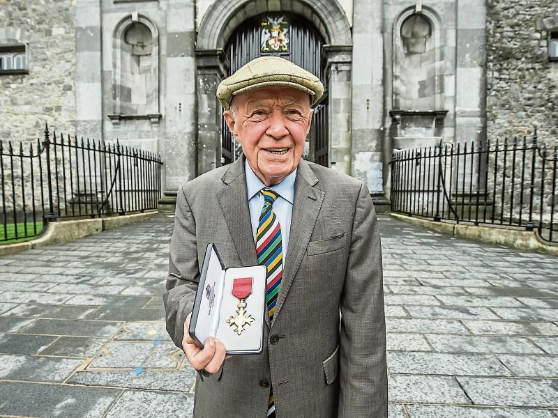 Prince Charles presents OBE to  Kilkenny man Paul Smithwick at UK embassy