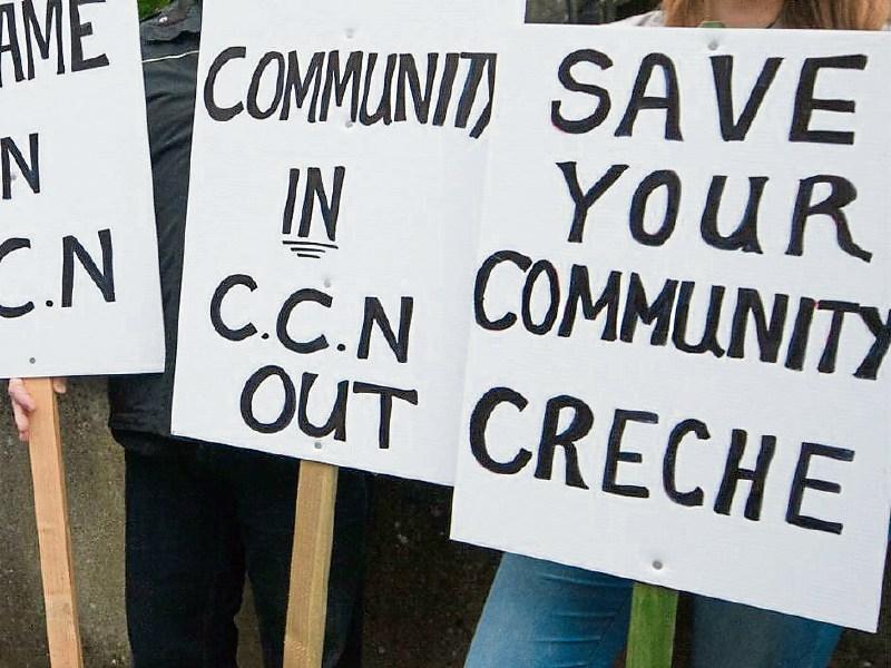 Picket under way at Droichead childcare facility in Callan