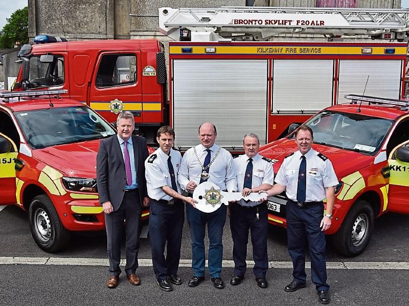Timely boost for Kilkenny Fire Service as emergency response jeeps arrive