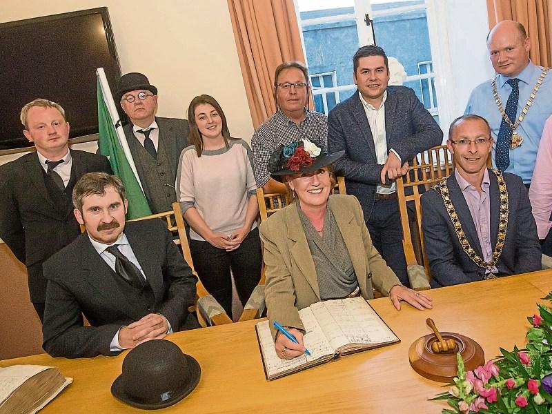  the launch of the commemoration of the election of William T Cosgrave