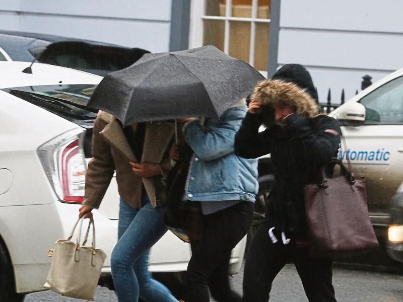 Weather warnings in place as strong winds