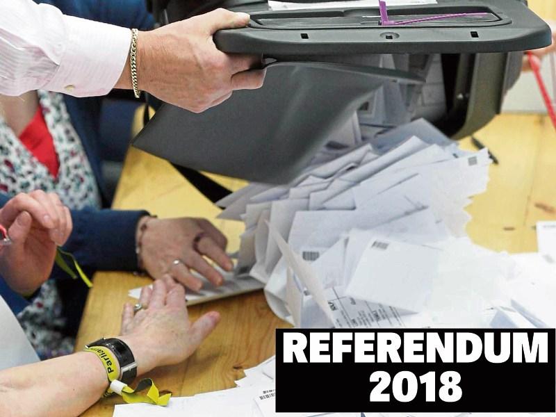 76% of voters in Stoneyford said Yes according to tallies