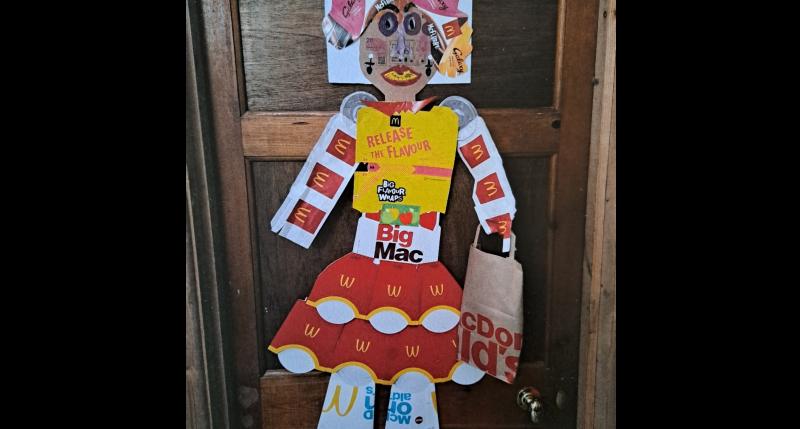 Anti litter art 