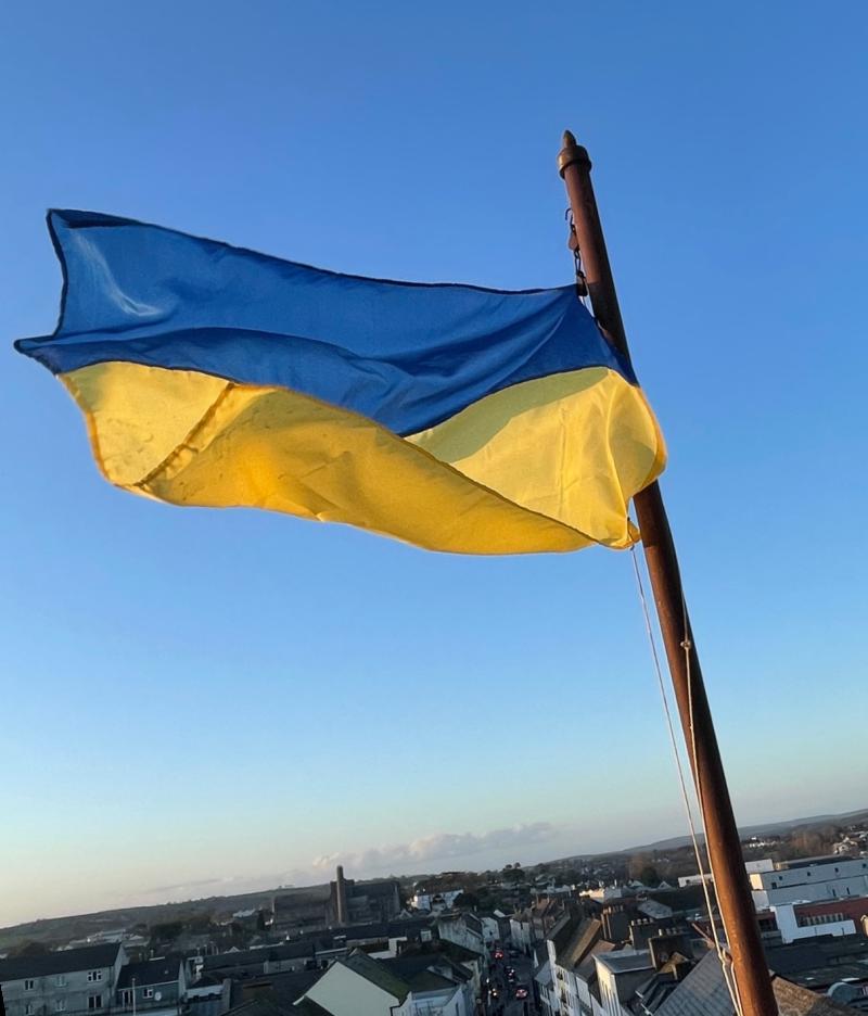 People of Kilkenny show their support to Ukranian community