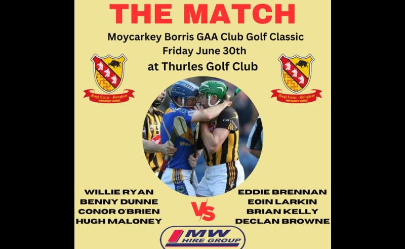 Kilkenny vs Tipperary rivalry to be renewed at Golf Classic