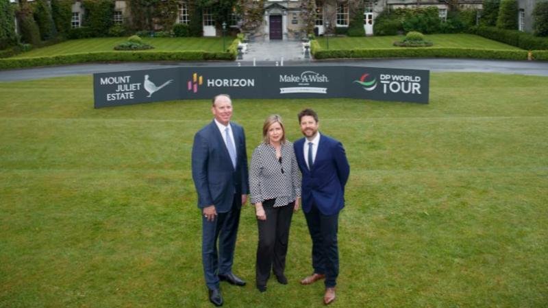 Make-A-Wish Ireland announced as Official Charity of Horizon Irish Open until 2027