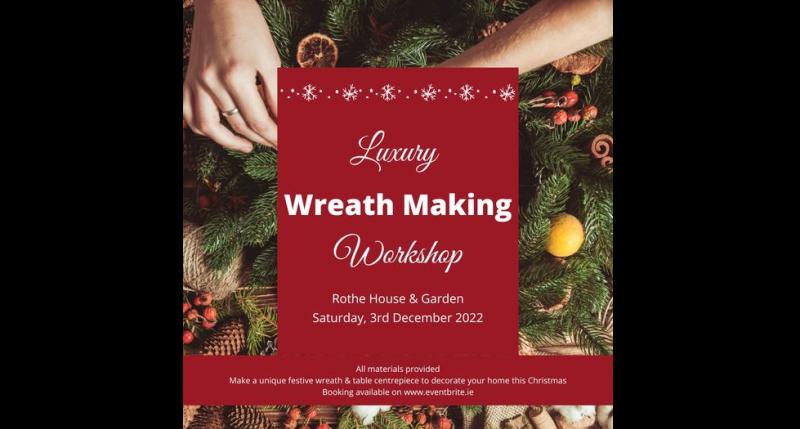 Rothe House Christmas Wreath Workshop