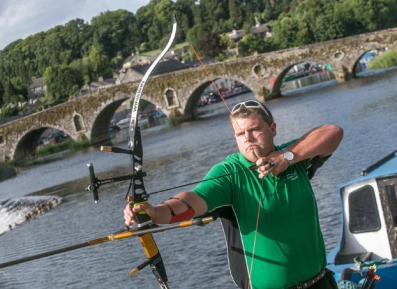 Archer Michael Irwin pictured in Graignamanagh. Photo: Pat Moore.