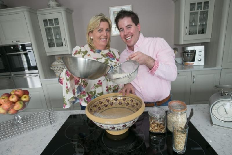 Edward Hayden with cooking companion, Olivia O'Driscoll