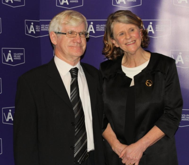 Jim Kavanagh with his wife Penny.