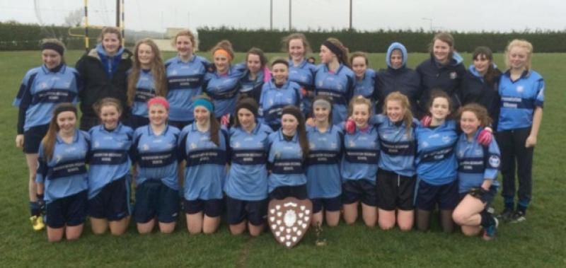 The Presentation Secondary school who beat Loreto Foxrock in the Leinster Junior Football final, which was played in The Heath.
