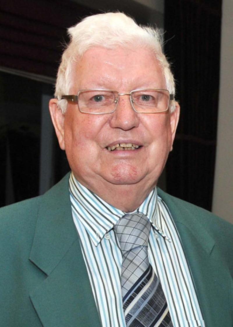 The late Milo Grogan, one of the founding members of the Kilkenny Soccer Referees Society at the Irish Soccer Referees Society Kilkenny Branch 50th Anniversary Dinner in the Springhill Court Hotel. Picture: Michael Brophy.
