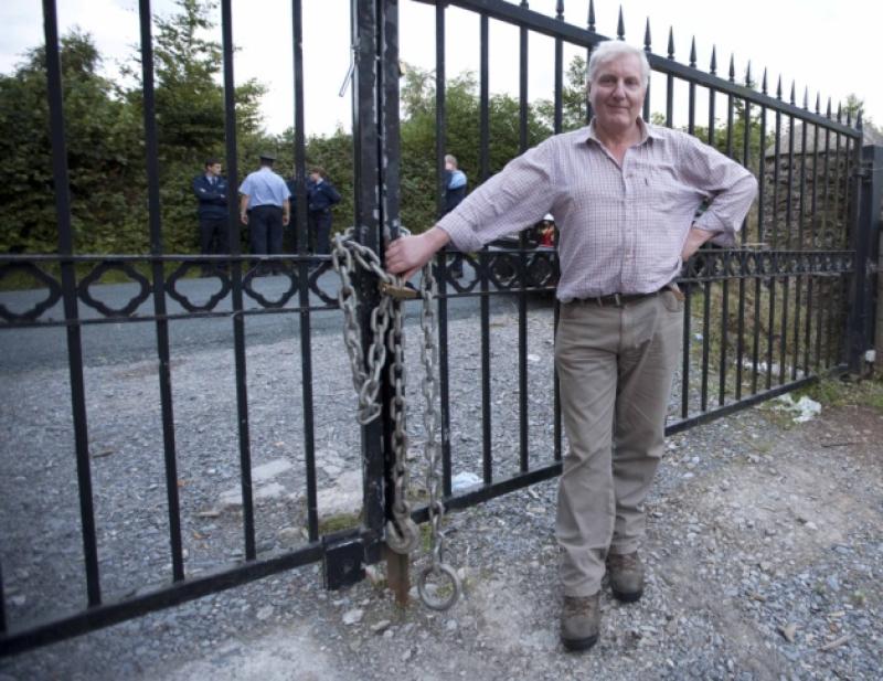 28/8/2013. Charlie Allen. Mr Charlie Allen of the Rodolphus Trust, who was a prominent figure in resisting attempts by receivers agents to repossess the Kennycourt stud farm in County Kildare.Photo Eamonn Farrell/Photocall Ireland