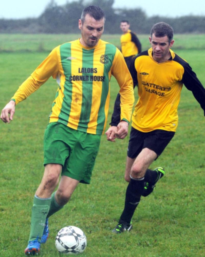 Paul Murphy in action for East End United during the 2013/14 campaign. The Bennettsbridge club wont field a team this season.