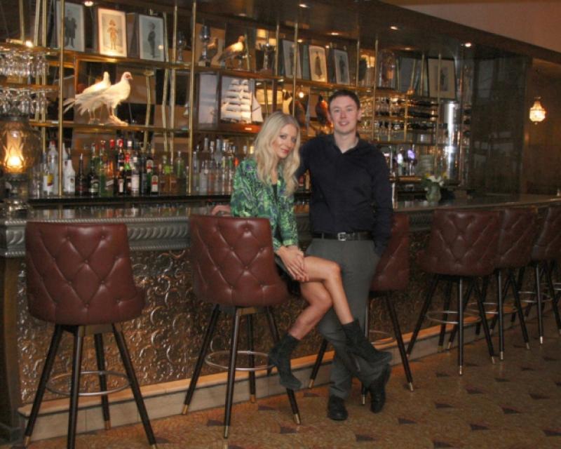 Blanaid Hennessy with Conor Langton.