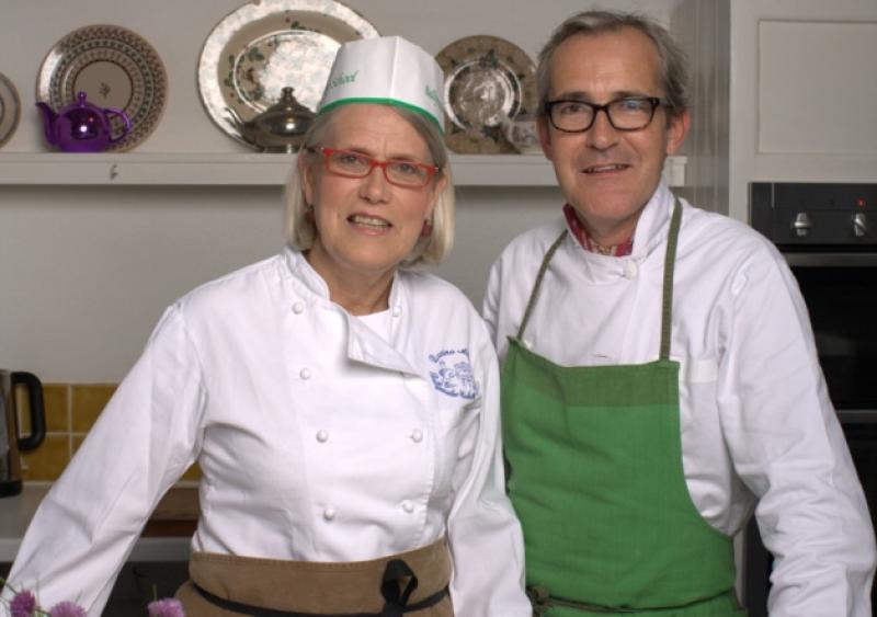 Darina Allen and her brother Rory O'Connell