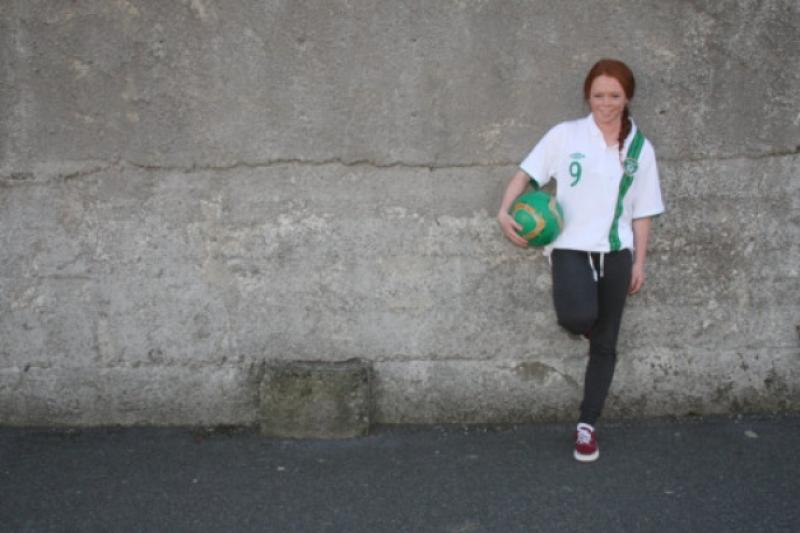 Kilkenny's Jenny Clifford, who played for the Republic of Ireland's under-17 women's team in their UEFA qualifiers in Russia and Romania. Photo: Eoin Hennessy