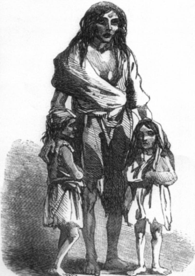 Famine orphans
