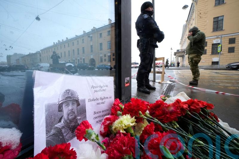 Russia blames Ukraine for bomb that killed military blogger