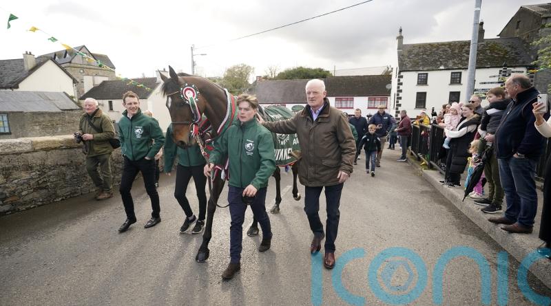 Kilkenny and Carlow celebrate as Grand National hero under Willie Mullins enjoys homecoming parade