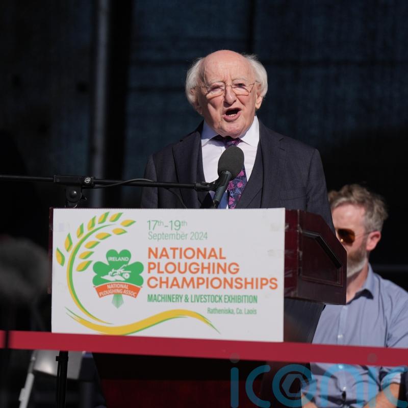 ‘Arms production has defeated diplomacy’ too often, Higgins says