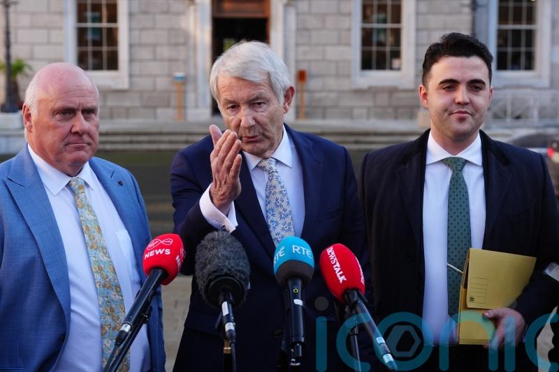 North-West Kilkenny TD, Michael Lowry, faces off with reporters over Tribunal questioning