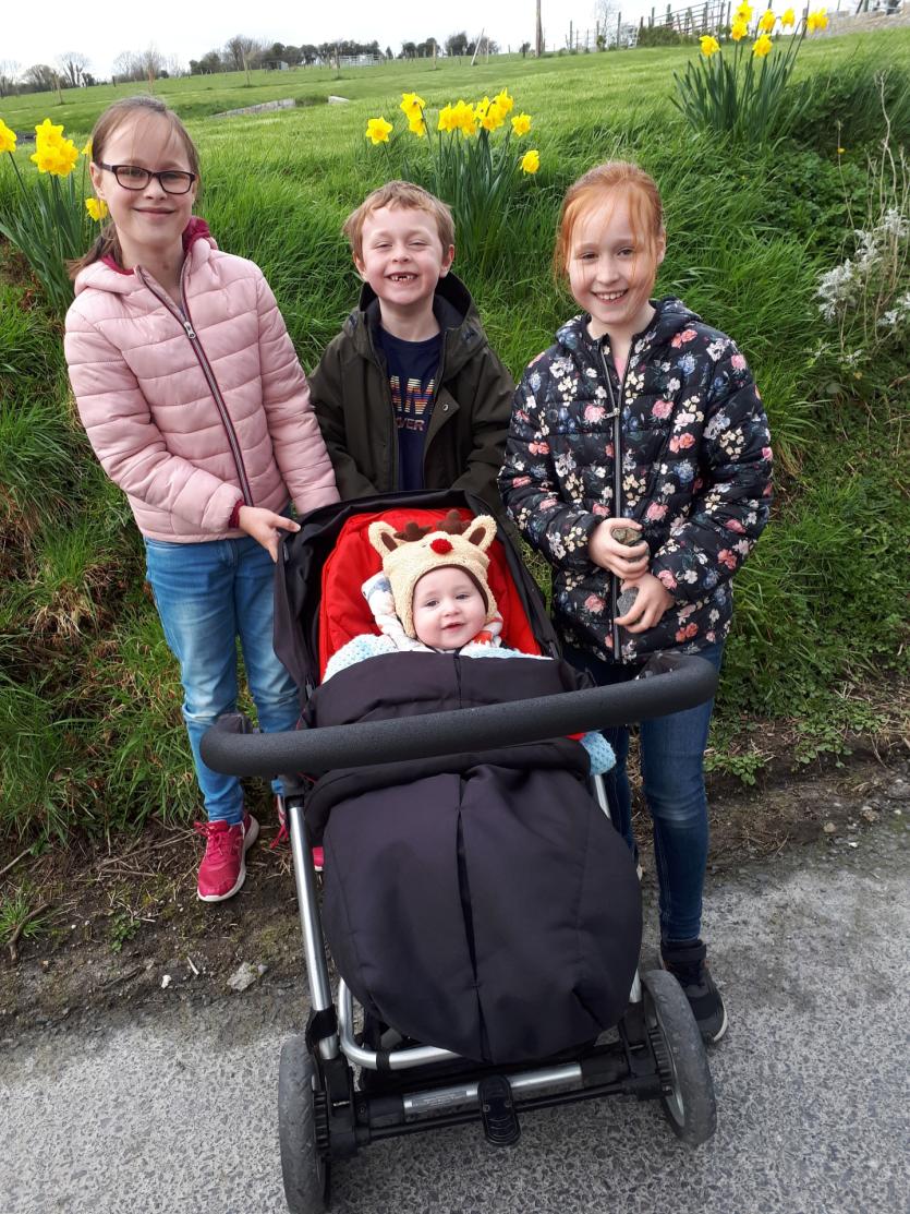 With Love "Stay safe in Kilkenny, Granny and Grandad, and we'll see