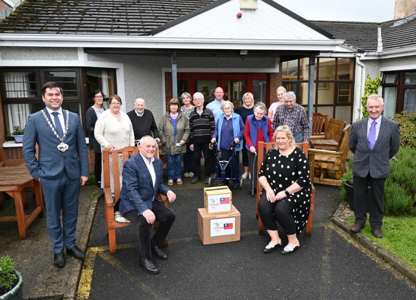 Donations of PPE from Taiwanese community delivered to Kilkenny nursing
